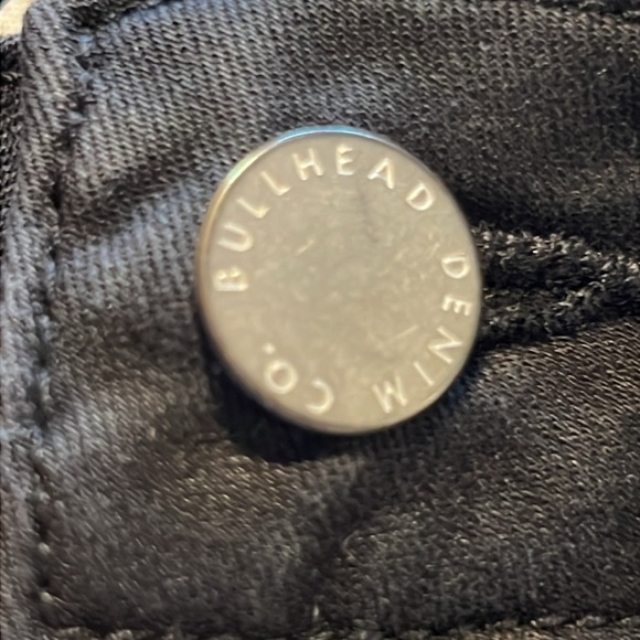 Bullhead Denim Co Womens Jeans 27 Black Midrise skinniest Cotton blend Stretch - Picture 8 of 9